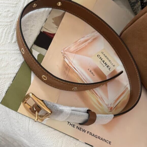 Coach Tan Suede Shoulder Bag - Picture 2 of 7